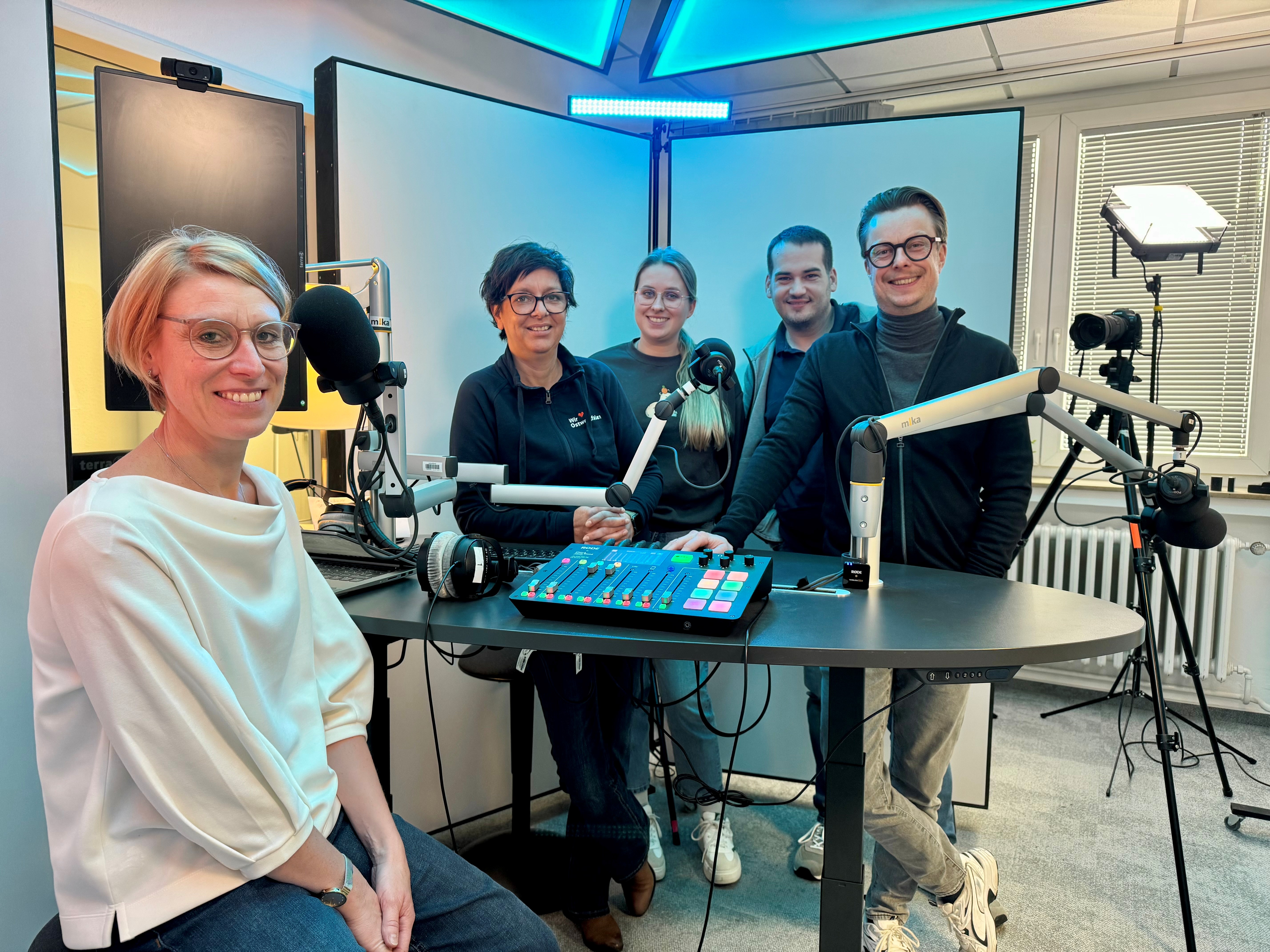 Aufnahme Podast Geldfabrik