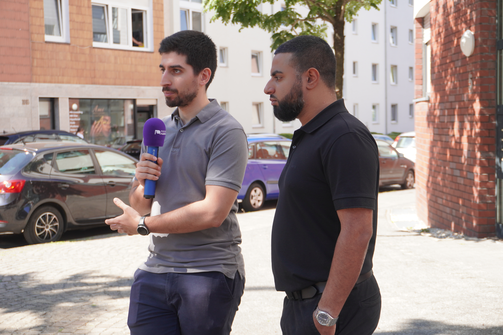 Podcastaufnahme Production Site