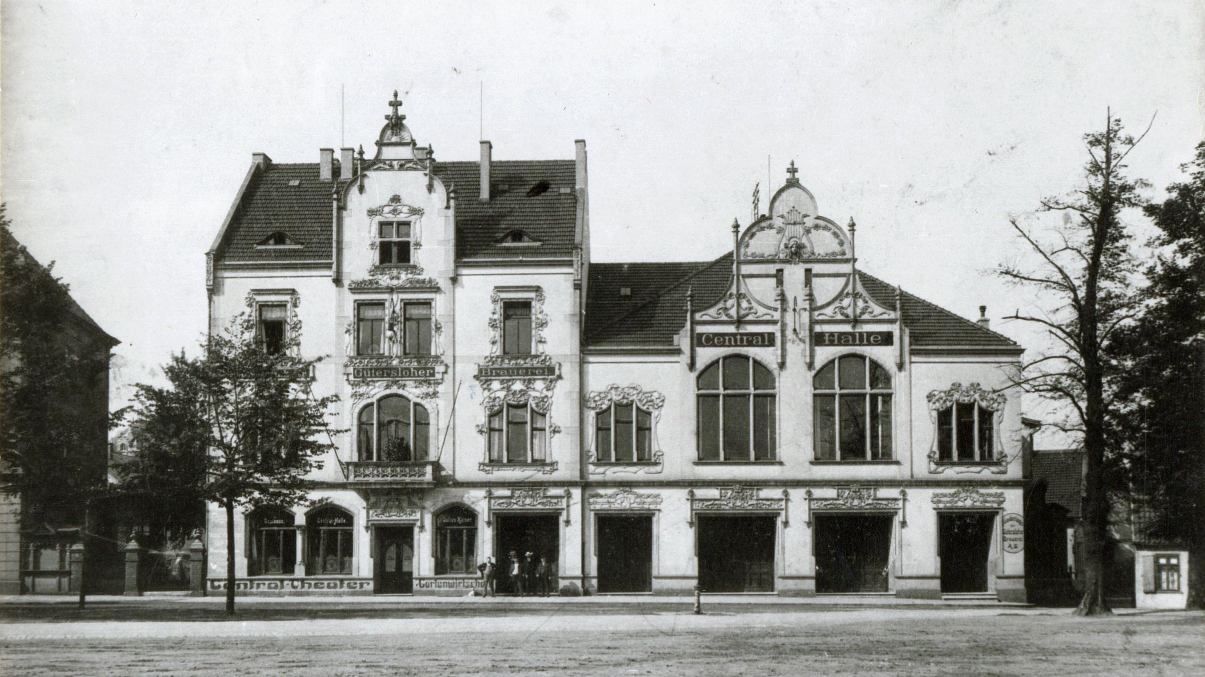 Centralhalle 1910 Centralhalle 1910 (c) Stadtarchiv Bielefeld
